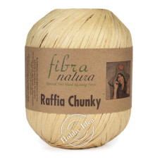 Fibra Natura Raffia Chunky 11417 Топлёное молоко