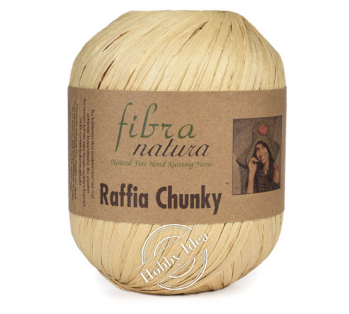 Fibra Natura Raffia Chunky 11417 Топлёное молоко