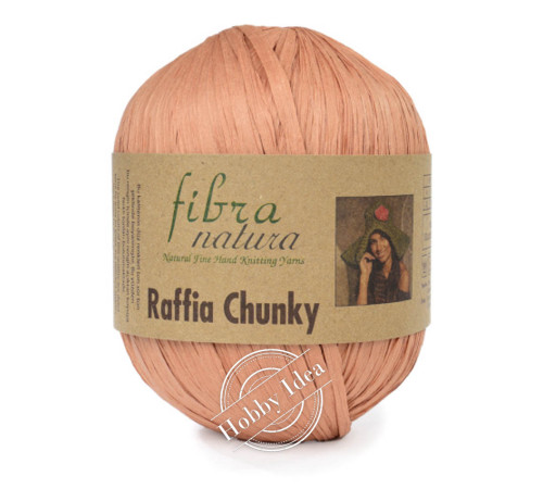 Fibra Natura Raffia Chunky 11419 Персиковый
