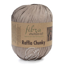 Fibra Natura Raffia Chunky 11420 Серый