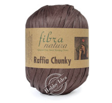 Fibra Natura Raffia Chunky 11421 Коричневый