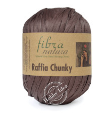 Fibra Natura Raffia Chunky 11421 Коричневый