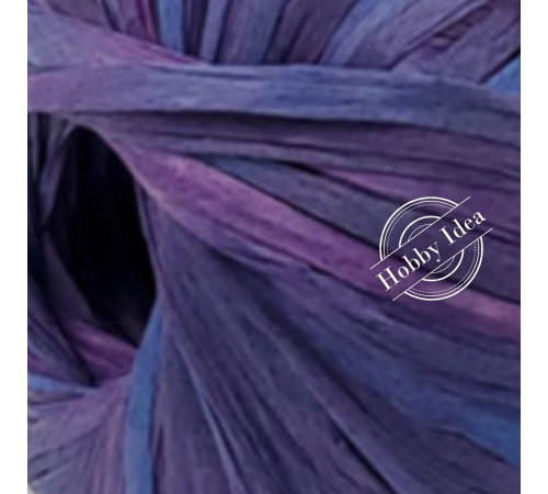 Fibra Natura Raffia Multi 11706 Сине-фиолетовый