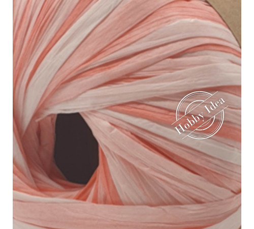 Fibra Natura Raffia Multi 11717 Кораллово-белый