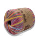 Fibra Natura Raffia Multi 11701 Оранжево-белый