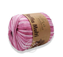 Fibra Natura Raffia Multi 11716 Красно-фиолетовый