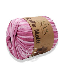 Fibra Natura Raffia Multi 11716 Красно-фиолетовый