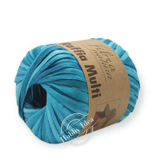 Fibra Natura Raffia Multi 11721 Голубой