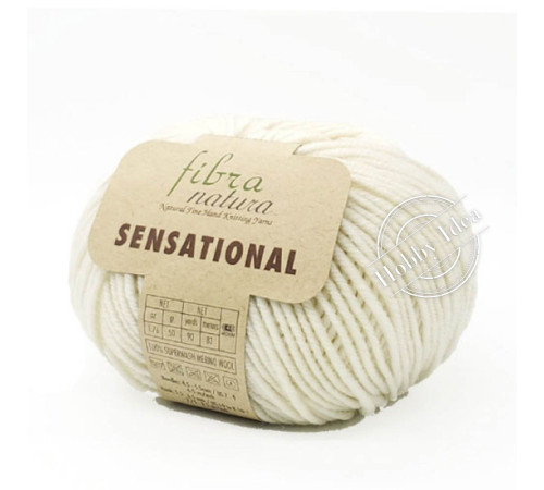 Fibra Natura Sensational 40801 Кремовый
