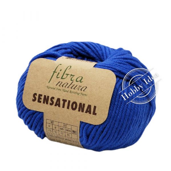 Fibra Natura Sensational 40804 Королевский синий из категории Fibra Natura Sensational