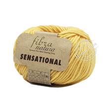 Fibra Natura Sensational 40808 Бледно-жёлтый