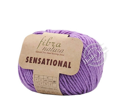 Fibra Natura Sensational 40819 Бледно сиреневый