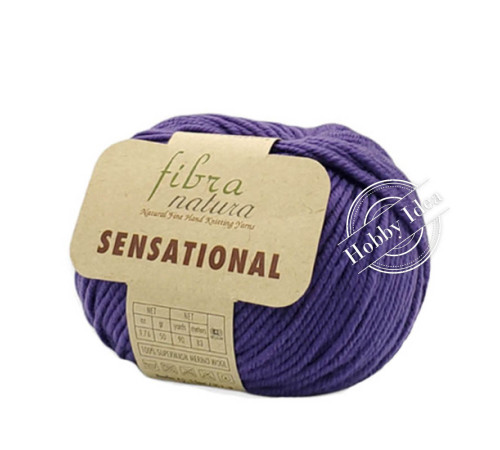 Fibra Natura Sensational 40823 Тёмно-фиолетовый