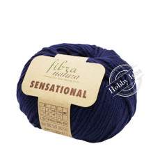 Fibra Natura Sensational 40824 Тёмно-Синий