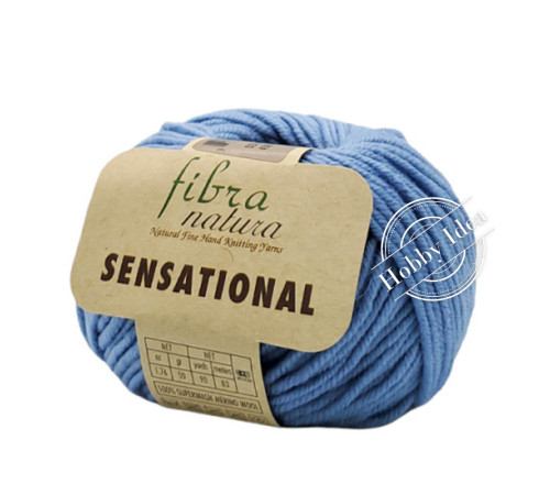 Fibra Natura Sensational 40825 Светло голубой
