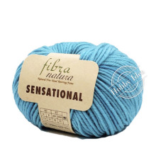 Fibra Natura Sensational 40829 Голубая бирюза