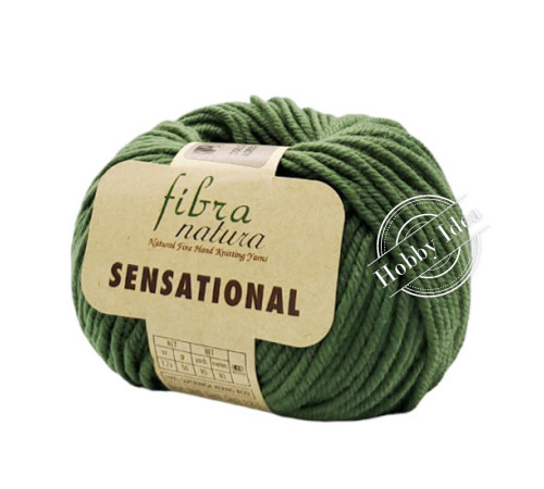 Fibra Natura Sensational 40832 Пыльно зелёный