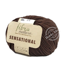 Fibra Natura Sensational 40838 Тёмно-коричневый