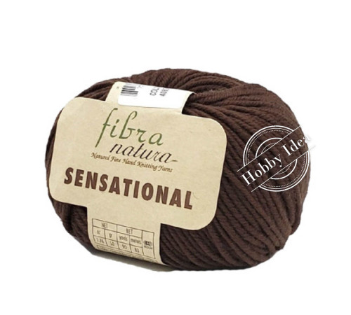 Fibra Natura Sensational 40838 Тёмно-коричневый