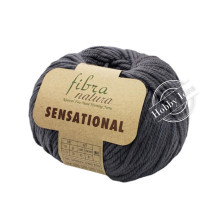 Fibra Natura Sensational 40840 Тёмно-серый