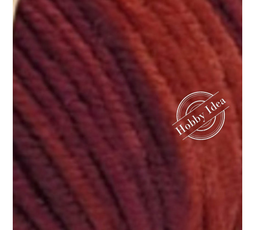 Fibra Natura Sensational 40853 Вишнёвый Меланж
