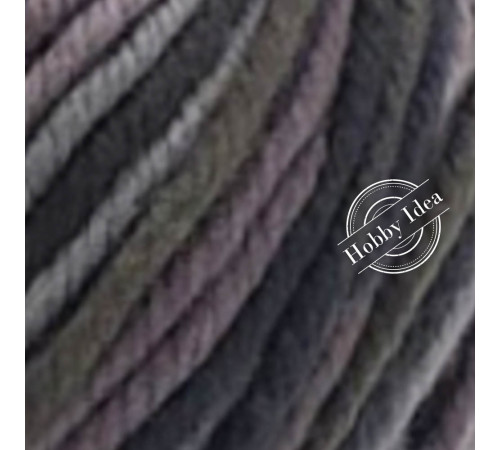 Fibra Natura Sensational 40856 Чёрно-Серый Меланж