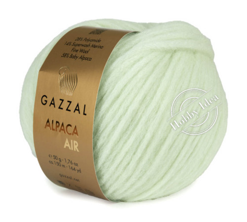 Gazzal Alpaca Air 100 Светло-зелёный