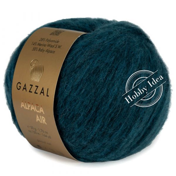 Gazzal Alpaca Air 106 Тёмный петроль из категории Gazzal Alpaca Air