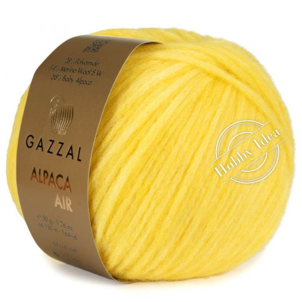 Gazzal Alpaca Air 109 Жёлтый из категории Gazzal Alpaca Air