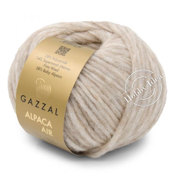 Gazzal Alpaca Air 72 Серо-льняной из категории Gazzal Alpaca Air