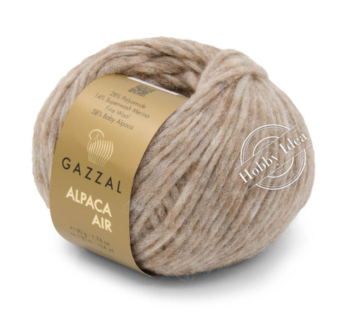 Gazzal Alpaca Air 73 Серо-коричневый