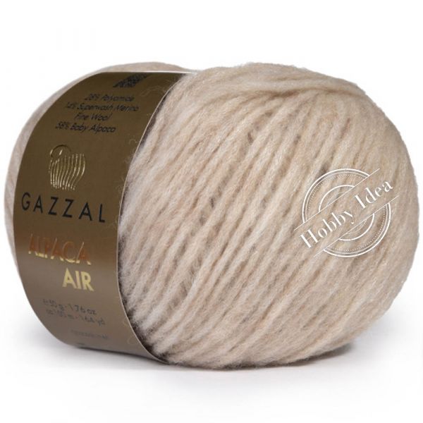 Gazzal Alpaca Air 74 Светло-бежевый из категории Gazzal Alpaca Air