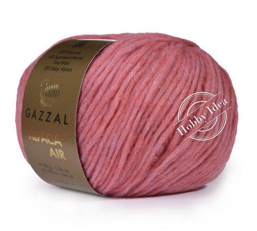 Gazzal Alpaca Air 86 Пыльный розовый