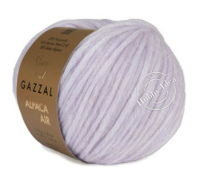 Gazzal Alpaca Air 89 Бело-сиреневый