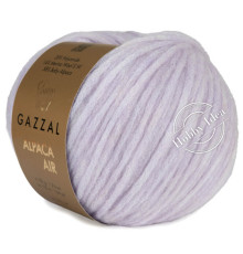 Gazzal Alpaca Air 89 Бело-сиреневый