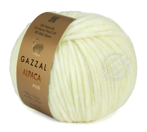 Gazzal Alpaca Air 91 Бело-зелёный