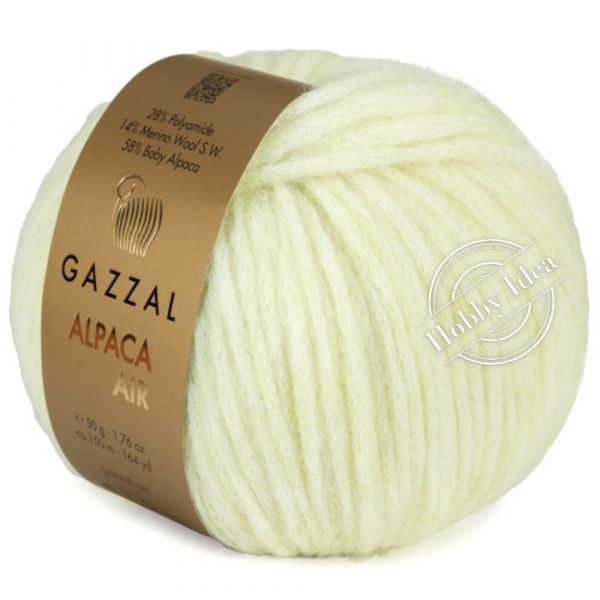Gazzal Alpaca Air 91 Бело-зелёный из категории Gazzal Alpaca Air