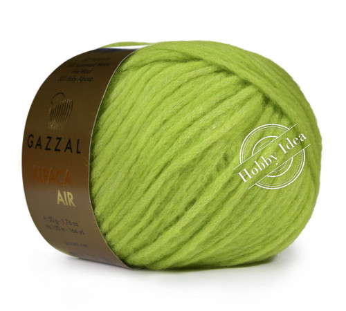 Gazzal Alpaca Air 92 Зелёное яблоко