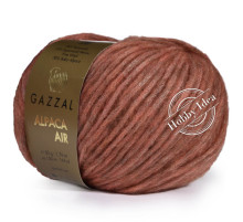 Gazzal Alpaca Air 97 Красно-коричневый