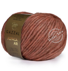 Gazzal Alpaca Air 97 Красно-коричневый