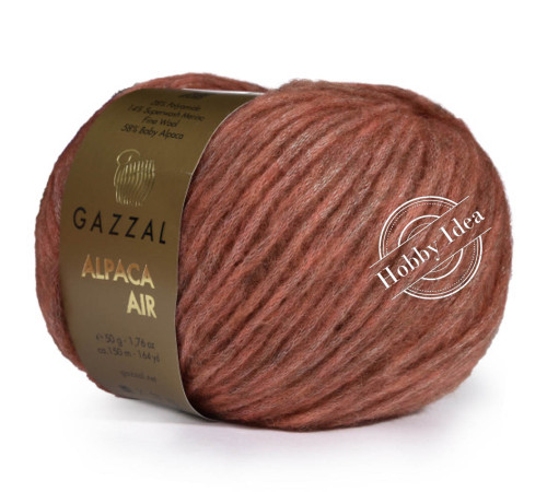 Gazzal Alpaca Air 97 Красно-коричневый