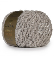 Gazzal Alpaca Boucle 122 Серо-бежевый