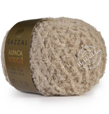 Gazzal Alpaca Boucle 124 Розовое дерево