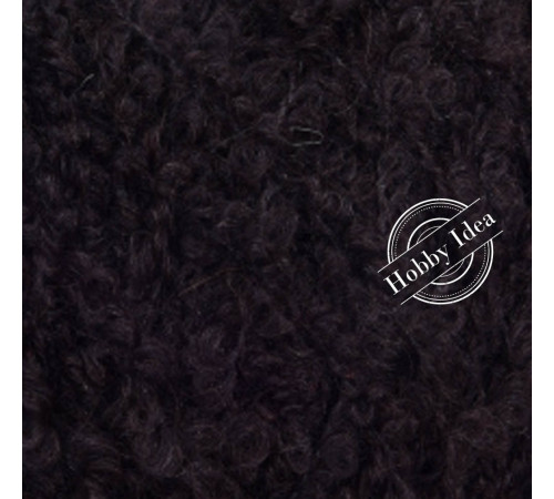 Gazzal Alpaca Boucle 130 Чёрно-коричневый