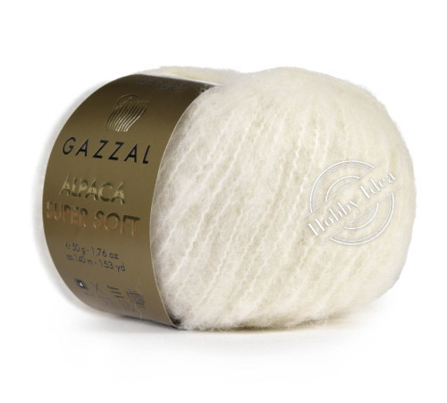 Gazzal Alpaca Super Soft 101 Молочный