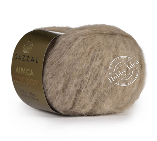 Gazzal Alpaca Super Soft 106 Теплый бежевый