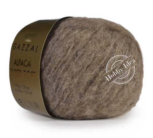 Gazzal Alpaca Super Soft 107 Коричневый