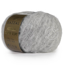 Gazzal Alpaca Super Soft 109 Светло-серый