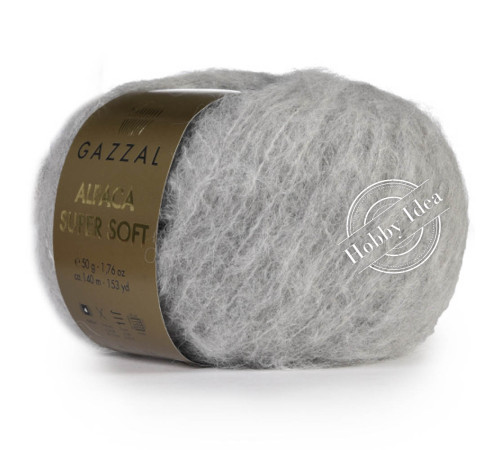 Gazzal Alpaca Super Soft 109 Светло-серый
