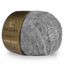 Gazzal Alpaca Super Soft 110 Серый